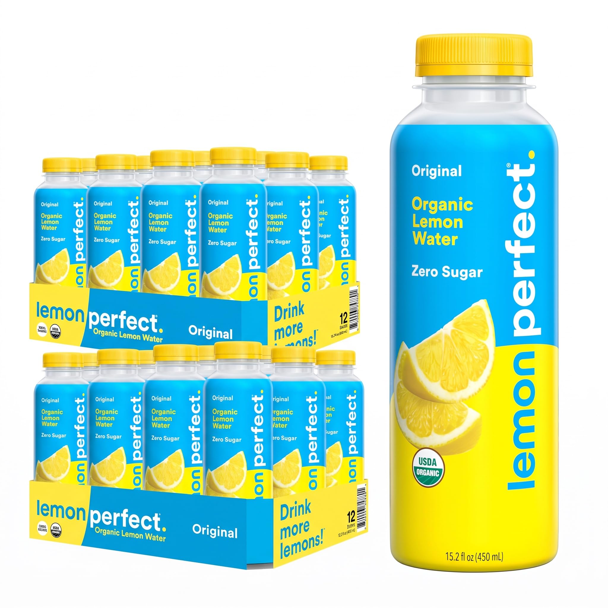 Amazon.com: Lemon Perfect Original,Flavored Lemon Water,Organic